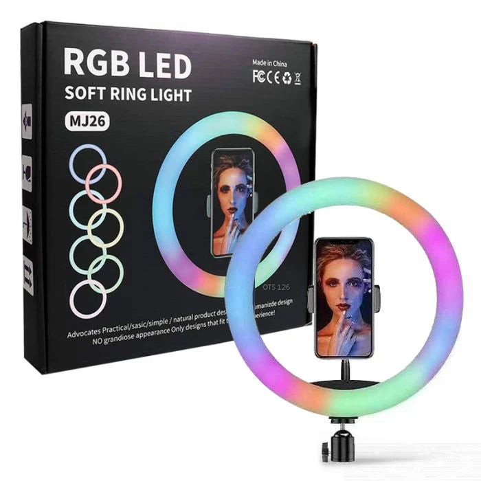 MJ26 10-Inch (26cm) RGB Soft Ring Light