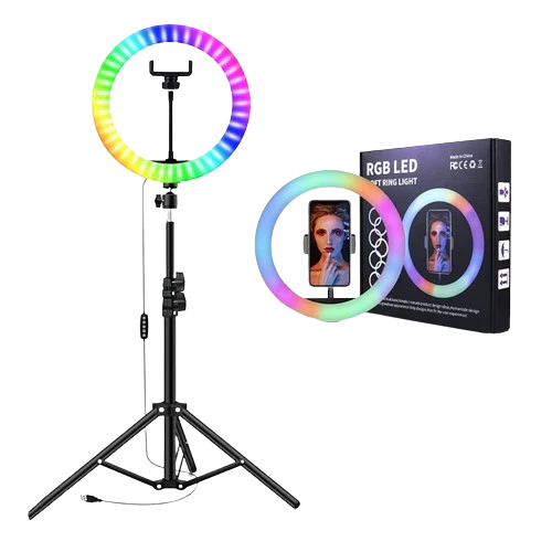 MJ26 10-Inch (26cm) RGB Soft Ring Light